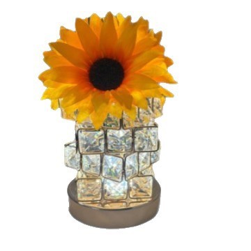 Sunflower LED Night Light Rose Crystal - Image 4