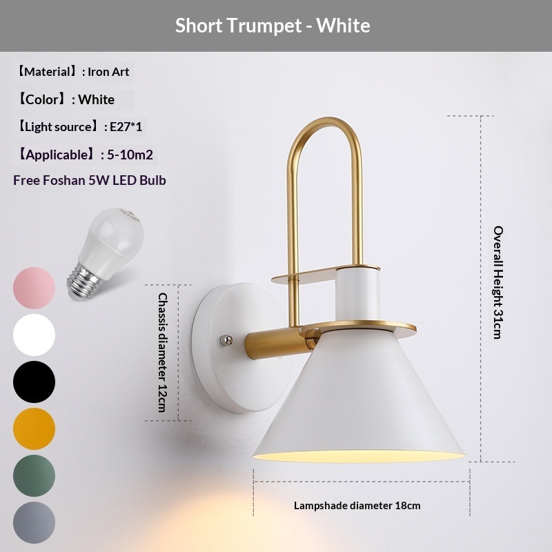 Macaron-style Personalized Bedroom Bedside Lamp - Image 8