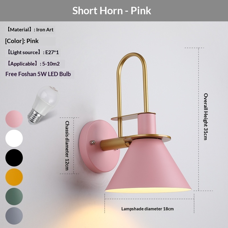 Macaron-style Personalized Bedroom Bedside Lamp - Image 5