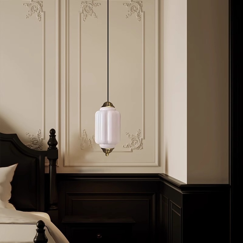 French-style Bedroom Bedside Chandelier Vintage Light-luxury Bar Counter - Image 9