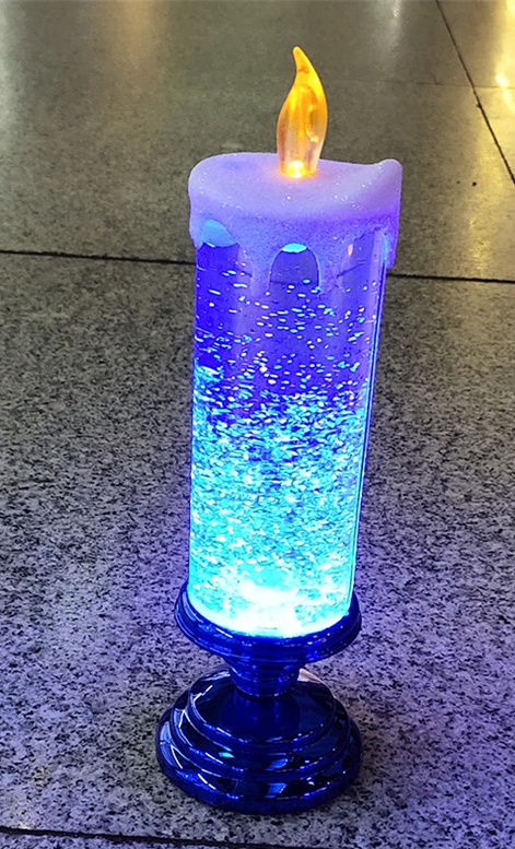Rechargeable Color Electronic LED Waterproof Candle With Glitter Color Changing LED Candle Home Decor - Image 6