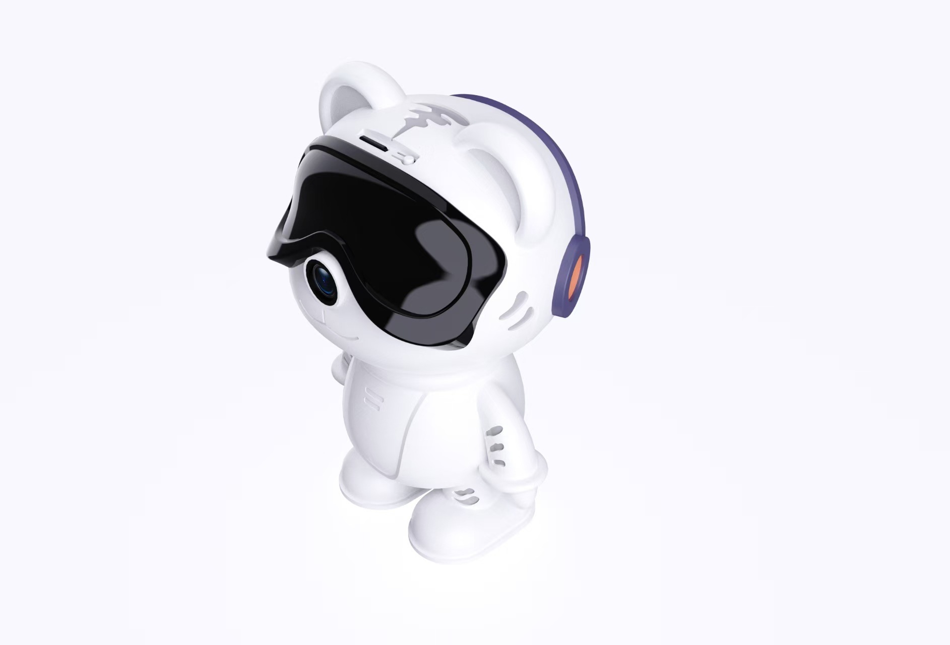 Cute Tiger WiFi Two-way Intercom Home Surveillance Camera - Image 8