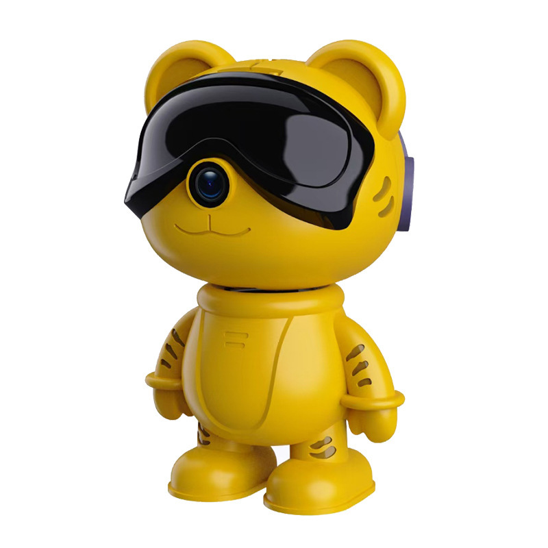 Cute Tiger WiFi Two-way Intercom Home Surveillance Camera - Image 3