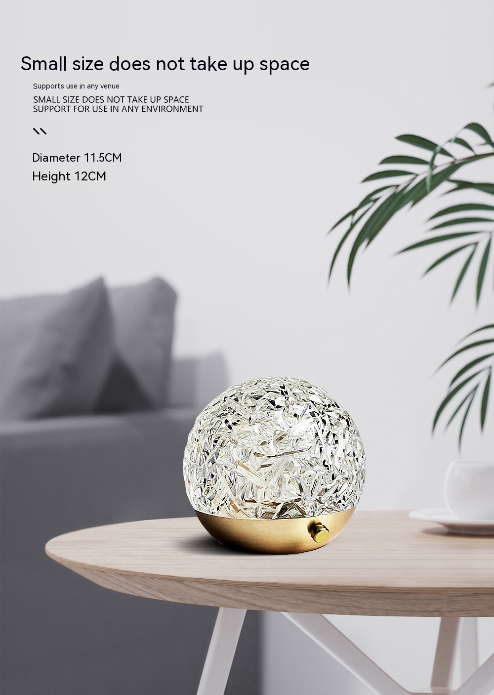 New Water Ripple Projector Night Light Crystal Mood Lamp Bedside Home Bedroom Decoration Aesthetic Christmas Gift Sunset Lights - Image 3