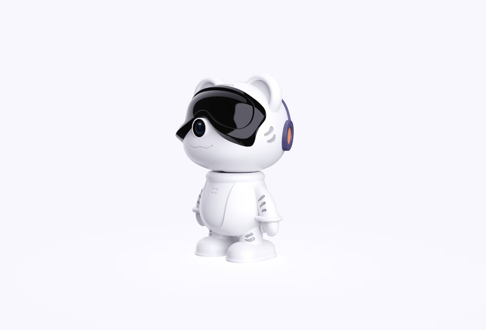 Cute Tiger WiFi Two-way Intercom Home Surveillance Camera - Image 6