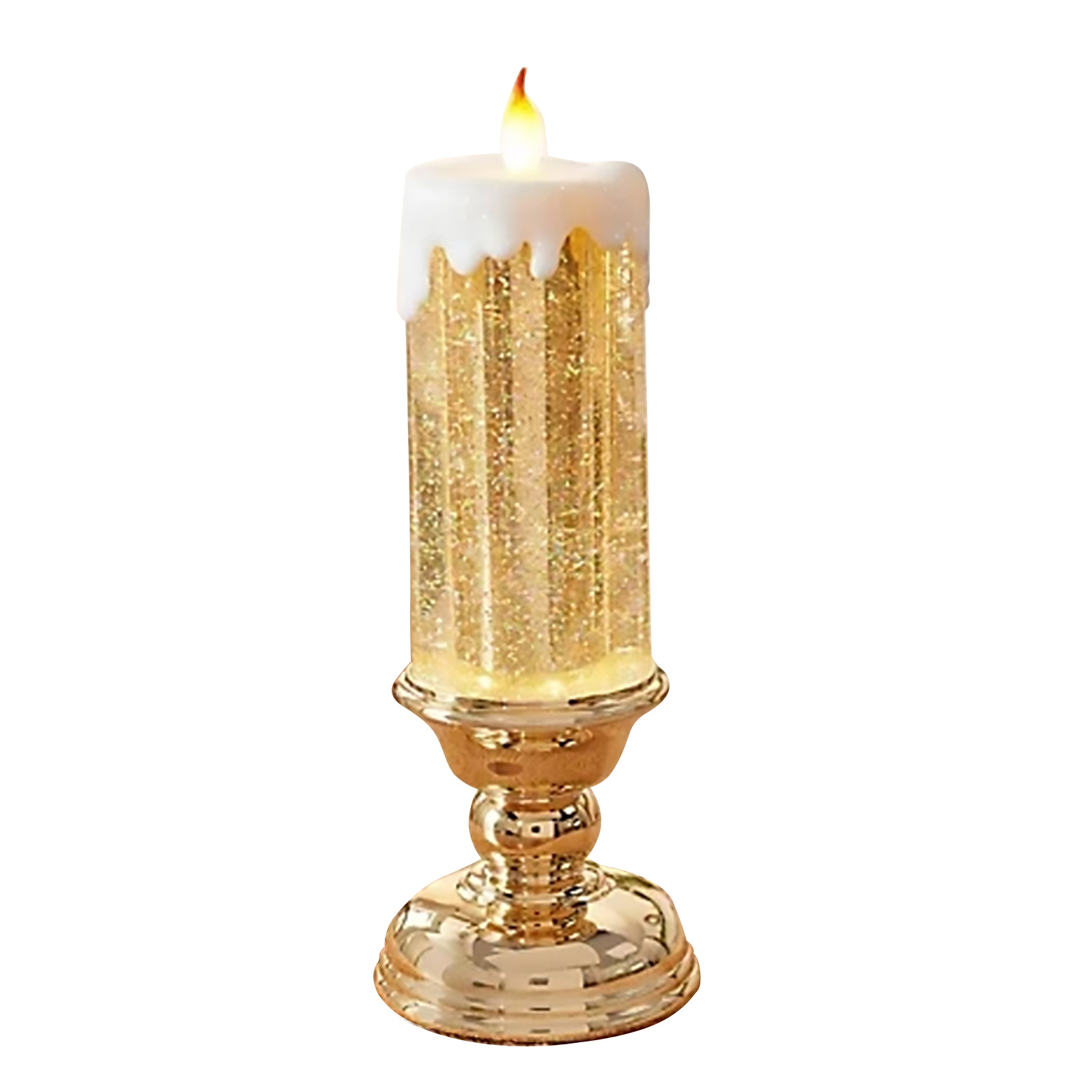 Rechargeable Color Electronic LED Waterproof Candle With Glitter Color Changing LED Candle Home Decor - Image 9